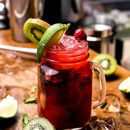 Fruit Punch Mocktail