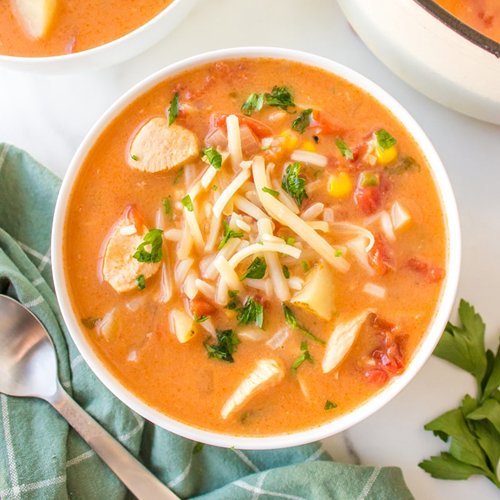Smoked Chicken Soup