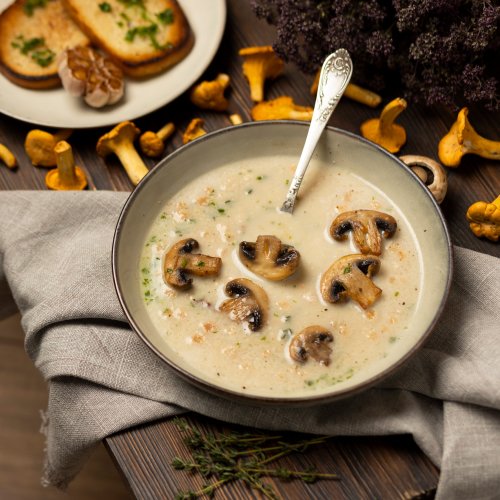Truffle Mushroom Soup