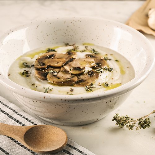 Wild Mushroom Cappuccino Soup