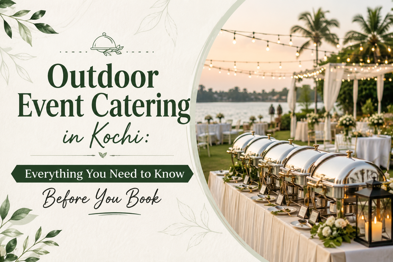 Outdoor Event Catering in Kochi: Everything You Need to Know Before You Book